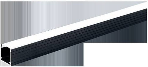 Opple LED-Profil aus Aluminium und Polycarbonat in Schwarz - Bild 1