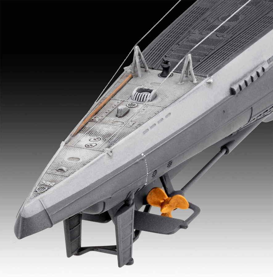 Revell German Submarine Type IX C/40 U190, Fahrzeug, Kunststoff, Grau - Bild 3