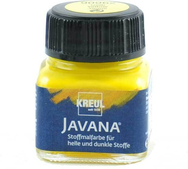 Javana KREUL Stoffmalfarbe für helle und dunkle Stoffe in Gelb - Bild 1