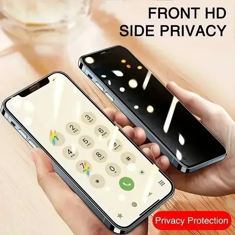 Xiaomi Sichtschutz Panzerglas Anti-Spionage Displayschutzfolie für Poco M5S M5 M3 M6 M4 M8 Pro M7 Plus 5G 4G inklusive Installationskit - Bild 5