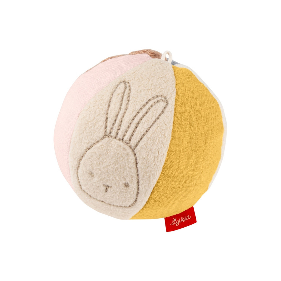 sigikid Musselin Rasselball Hase, ab 0 Jahre - Bild 1
