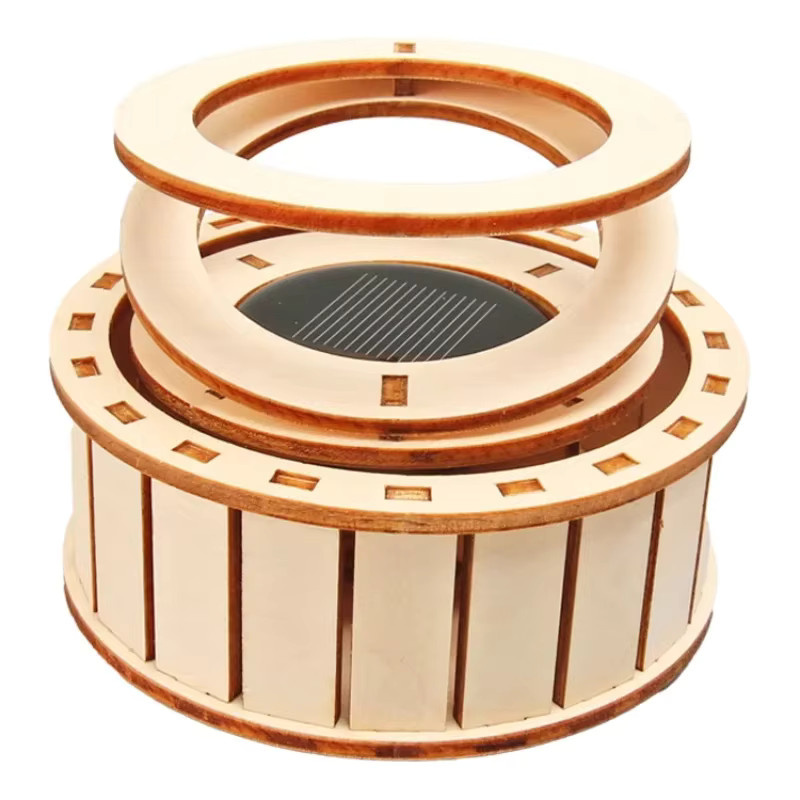 Meade Solar-Doppelring DIY Physik-Experimentier-Set, 1-teiliges Set, Holz - Bild 2