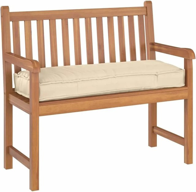 vidaXL Kissen in Beige aus Oxford-Stoff, B/H/T: 110 x 40 x 8 cm - Bild 1