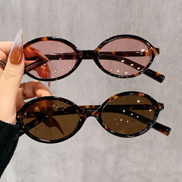 ZUIDID Brille Oval, Vollrand, Kunststoff, braun, Damen - Bild 1