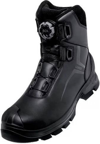 Uvex Sicherheitsstiefel 2 MACSOLE S3L in Schwarz und Orange, Größe 47 - Bild 1