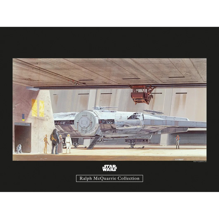 Komar Wandbild Star Wars Hangar Paper Poster Multicolor B: 40 cm, H: 30 cm - Bild 2