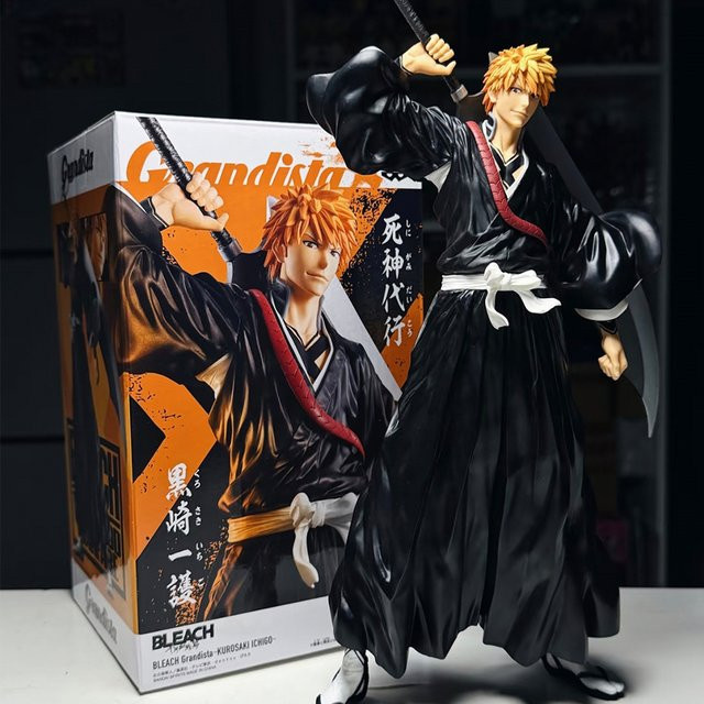 Bandai Bleach Kuchiki Byakuya Kurosaki Ichigo Anime-Figur, Actionfigur, Kunststoff, ab 18 Jahren - Bild 1