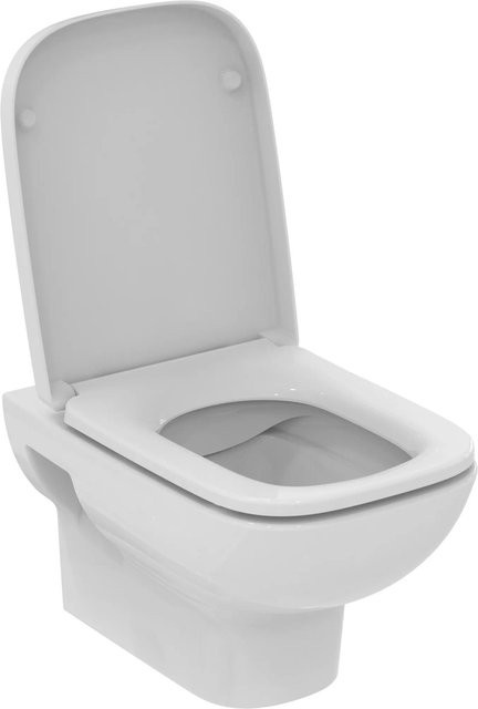 Ideal Standard WC-Paket I.Life A Wandhängend mit Rimless-Spülung und Soft-Close WC-Sitz in Weiß (Alpin) - Bild 1