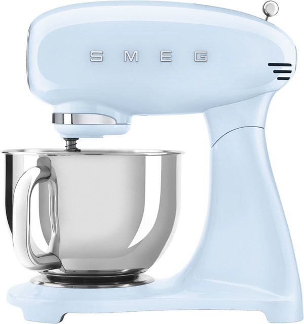 Smeg Küchenmaschine in Pastellblau mit Edelstahl- und Aluminiumkomponenten - Bild 1