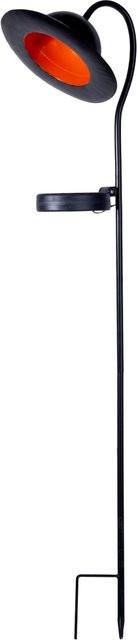Näve LED-Solarleuchte Bowler mit Erdspieß in Schwarz für Garten und Terrasse, Höhe: 86 cm, Breite: 17 cm, Tiefe: 15 cm - Bild 1