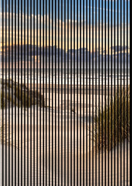 FN Acustico Akustikplatte Strand 2 in Bunt, modernem Design, aus PET und MDF, H x B x T: 2.400 x 1.693 x 19 mm - Bild 1