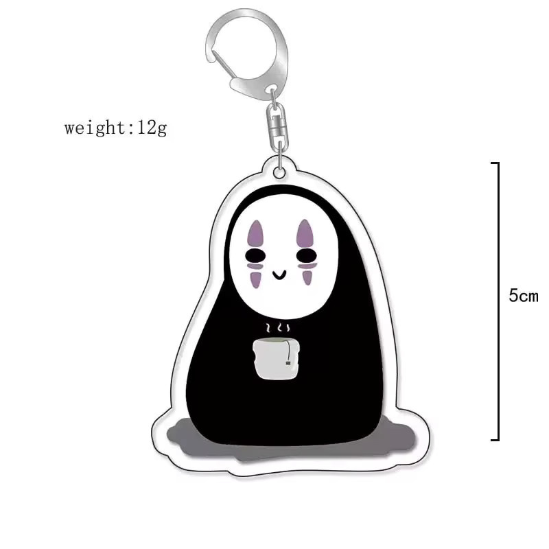 Bandai Spirited Away Die Gesichtslose Figur, Acryl-Schlüsselanhänger - Bild 2