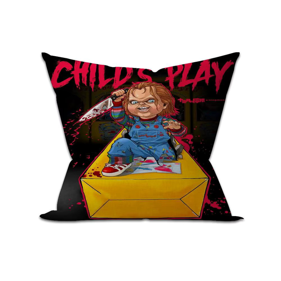C-Chucky Horrorfilm Kissenbezug Multicolour B/B/H: 45 x 45 x 0 cm - Bild 7