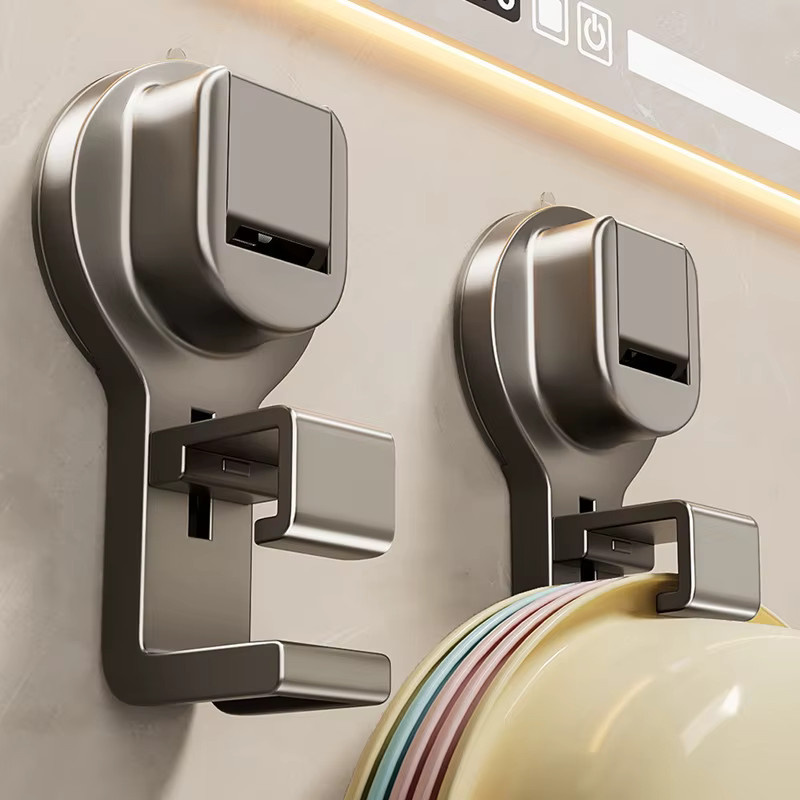 JETTING Saugnapfhaken wasserdicht und wiederverwendbar für Küche und Bad zur Wandmontage ohne Bohren - Bild 2