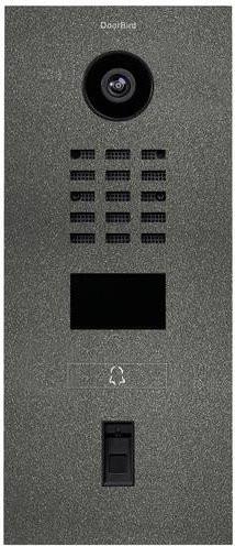 DoorBird D2101FV Fingerprint 50 IP-Video-Türsprechanlage LAN Außeneinheit aus Edelstahl in Eisenglimmer (seidenmatt) - Bild 1