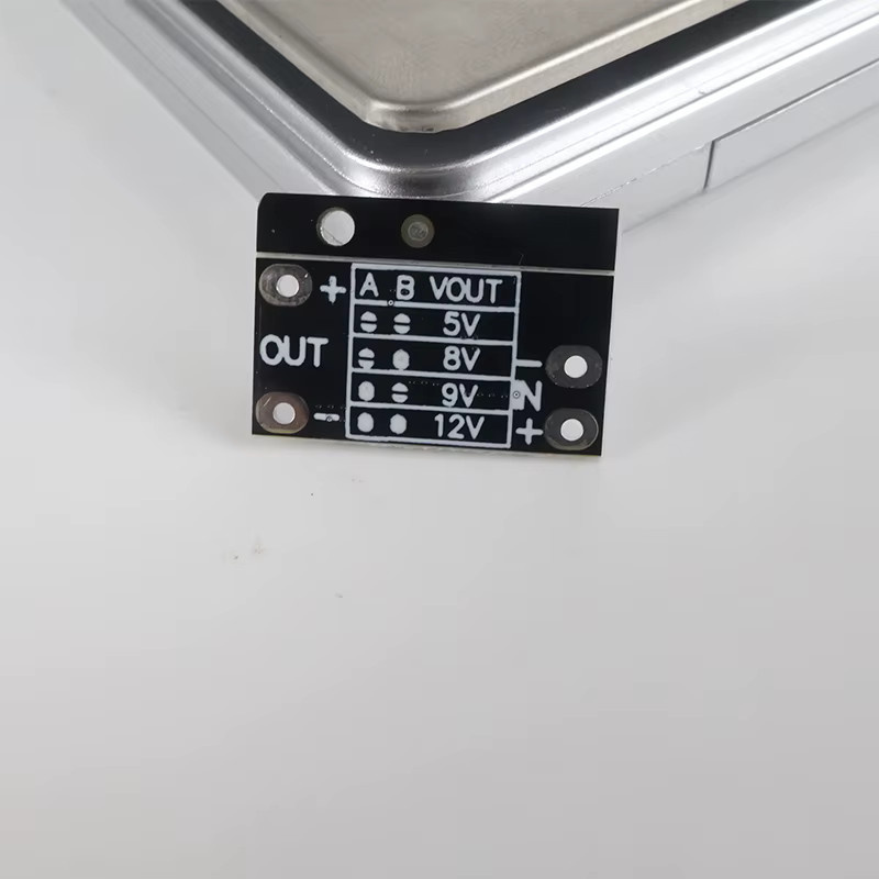 Mini-DC-DC-Aufwärtswandler für 3,7 V Li-Ionen-Akkus und Arduino, Ausgang 2,5–12 V, Eingang max. 1 A, Farbe: Schwarz - Bild 3