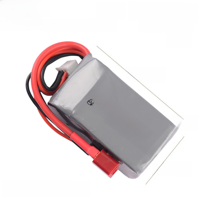Lanzhd LiFePO4 Akku für Modellflugzeuge, 6,6V, 1800mAh, 25C, Grau - Bild 1