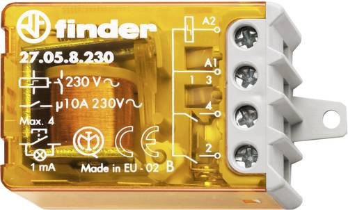 Finder Stromstoß-Schalter Unterputz 27.05.8.230.0000 mit 2 Schließern 230 V/AC 10A 2300 VA - Bild 1