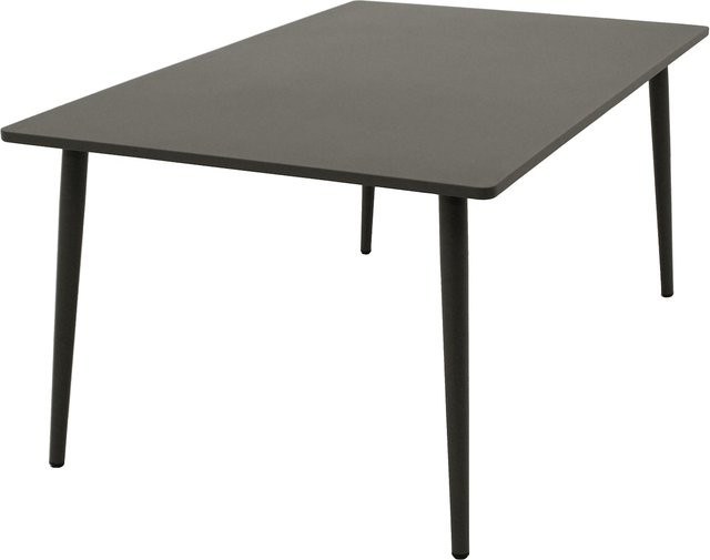 DEGAMO Tisch DENVER für Garten und Terrasse aus Metall in Anthrazit, B/T/H: 160 x 100 x 75 cm - Bild 1