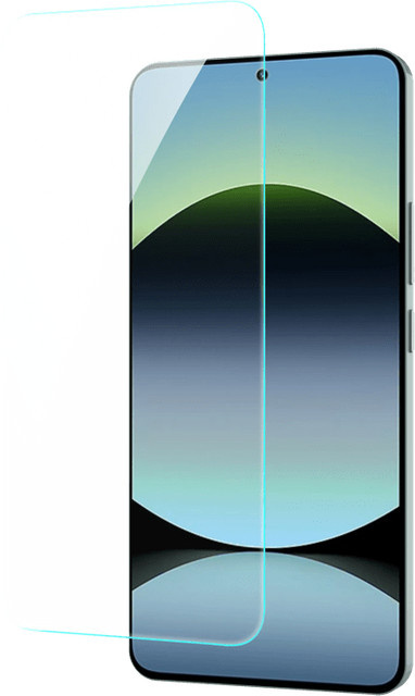 Just In Case Displayschutz aus gehärtetem Glas für Xiaomi Redmi Note 14 4G und 5G, transparent - Bild 1