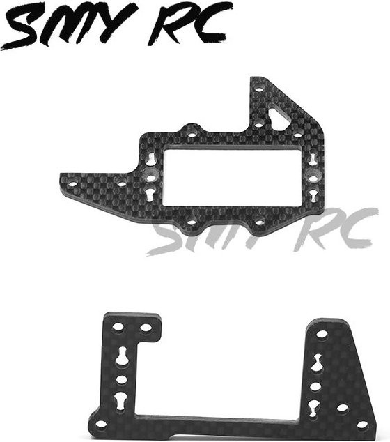 Kyosho Servohalterungsplatte aus Kohlefaser, Zubehör - Bild 1