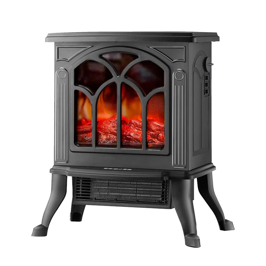 Sannover Elektroofen Ideria Kaminofen 1800 W in Schwarz - Bild 2