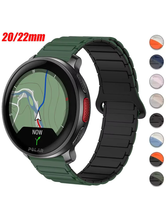 Magnetisches Armband Silikon, 20 22 mm, Unisex - Bild 4