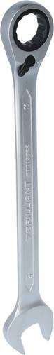 Brilliant Tools Ring-Ratschenschlüssel aus Chrom-Vanadium in Silber, Schlüsselweite: 22 mm - Bild 1