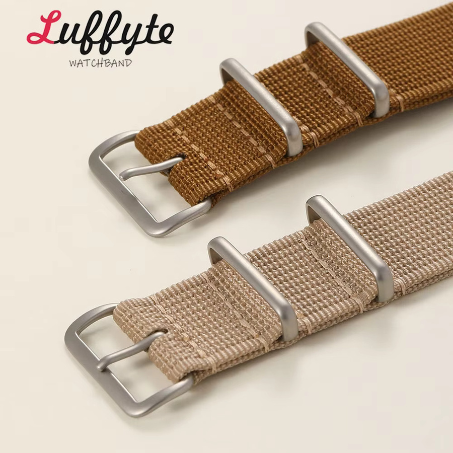luffyte Uhrenarmband Textil/NATO, Herren, 18 mm, 20 mm, 22 mm - Bild 1