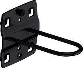 Kraftwerk Rundhalter Schwarz 27 x 65 mm - Bild 1