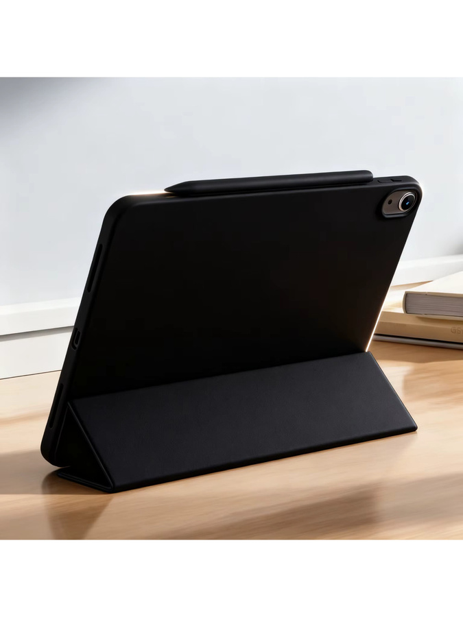 Stoßfeste PU-Tablet-Hülle für Apple iPad in Schwarz oder Grün - Bild 6