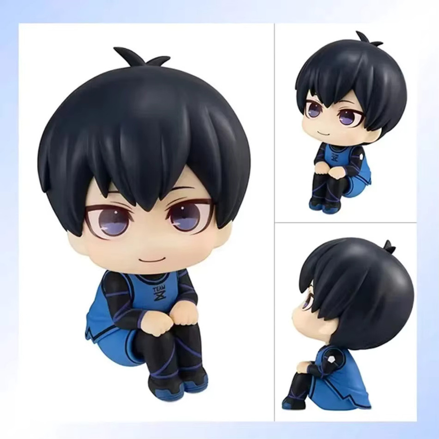 Bandai Blue Lock Q-Version Look Up Isagi Yoichi/Nagi Seishiro Actionfigur - Bild 2