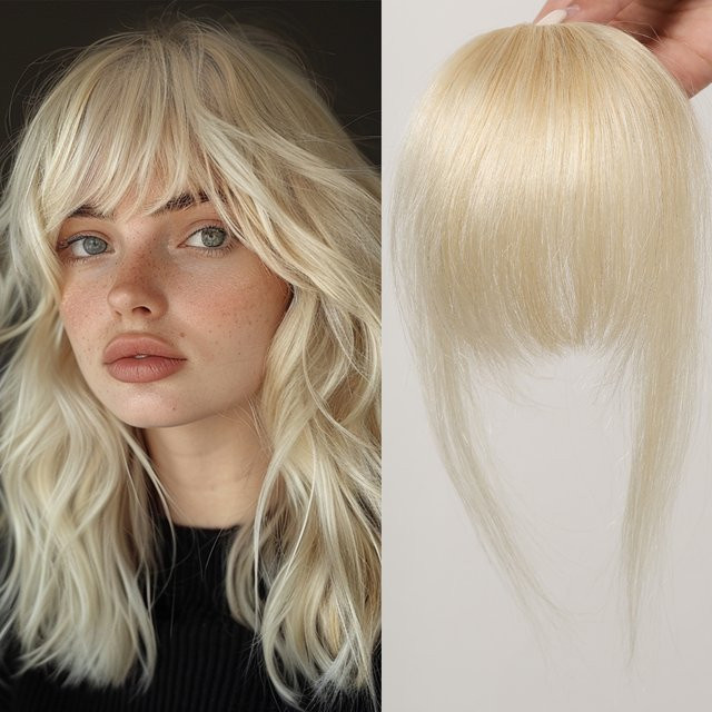 HAIRCUBE Clip-in Haarverlängerung, Platinblond, Damen - Bild 1