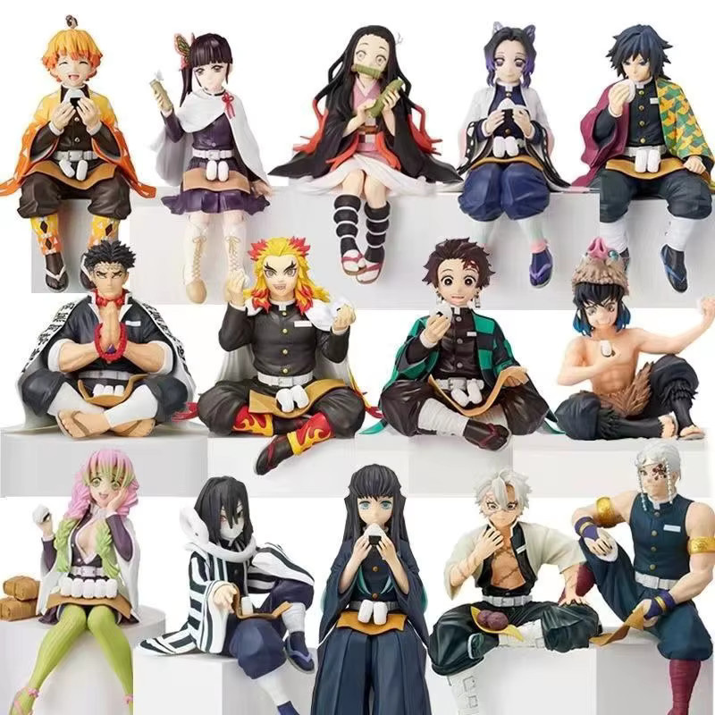 Bandai Demon Slayer Actionfiguren, 3-teiliges Set - Bild 1