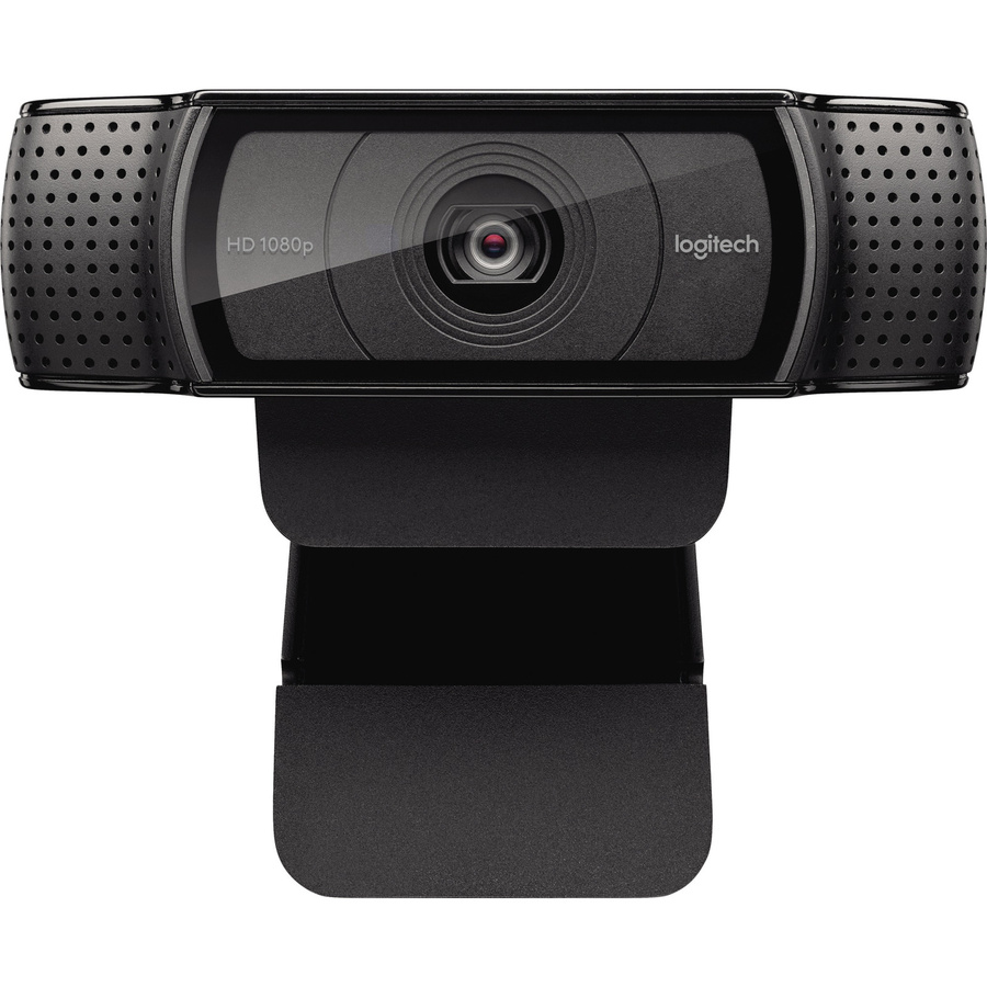 Logitech HD Pro C920 Full HD Webcam in Schwarz mit USB-A Anschluss - Bild 2