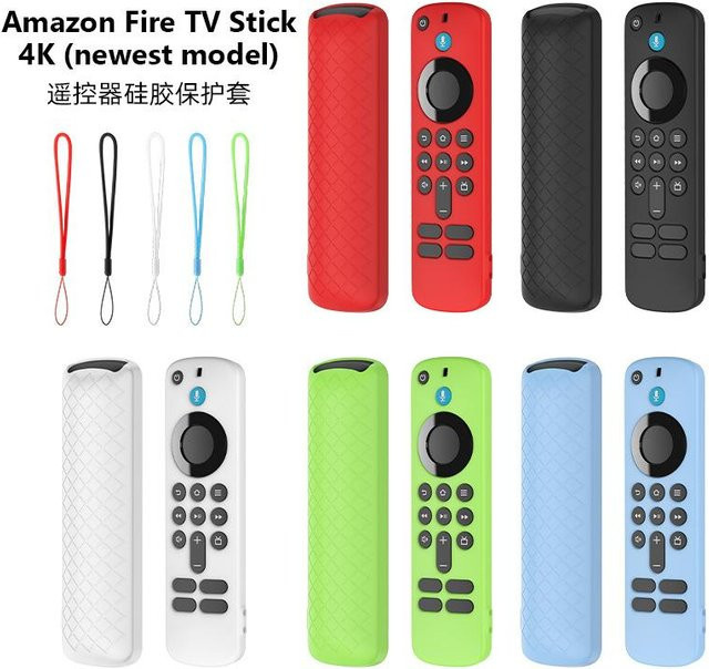 Amazon Schutzhülle für Fire TV Stick HD und 4K in Schwarz mit Lanyard, staubdicht und stoßfest - Bild 1