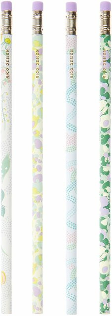Rico Design Paper Poetry Bleistiftset Sky Blumen/Marble in Multicolour - Bild 1