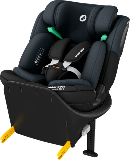 Maxi-Cosi Kindersitz Emerald 360 S i-Size in Black mit ISOFIX und 360 Grad Drehsitz - Bild 3