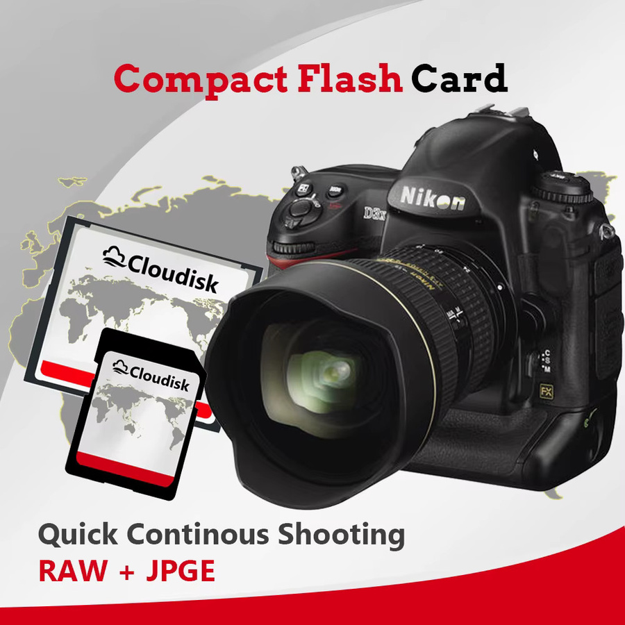 Cloudisk CompactFlash CF-Speicherkarte UDMA Speed Up Extreme für SLR-Kameras - Bild 3