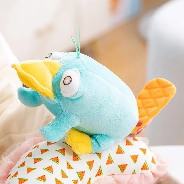 Blaues Schnabeltier Perry, Plüschtier, 25cm, ab 14 Jahren - Bild 1