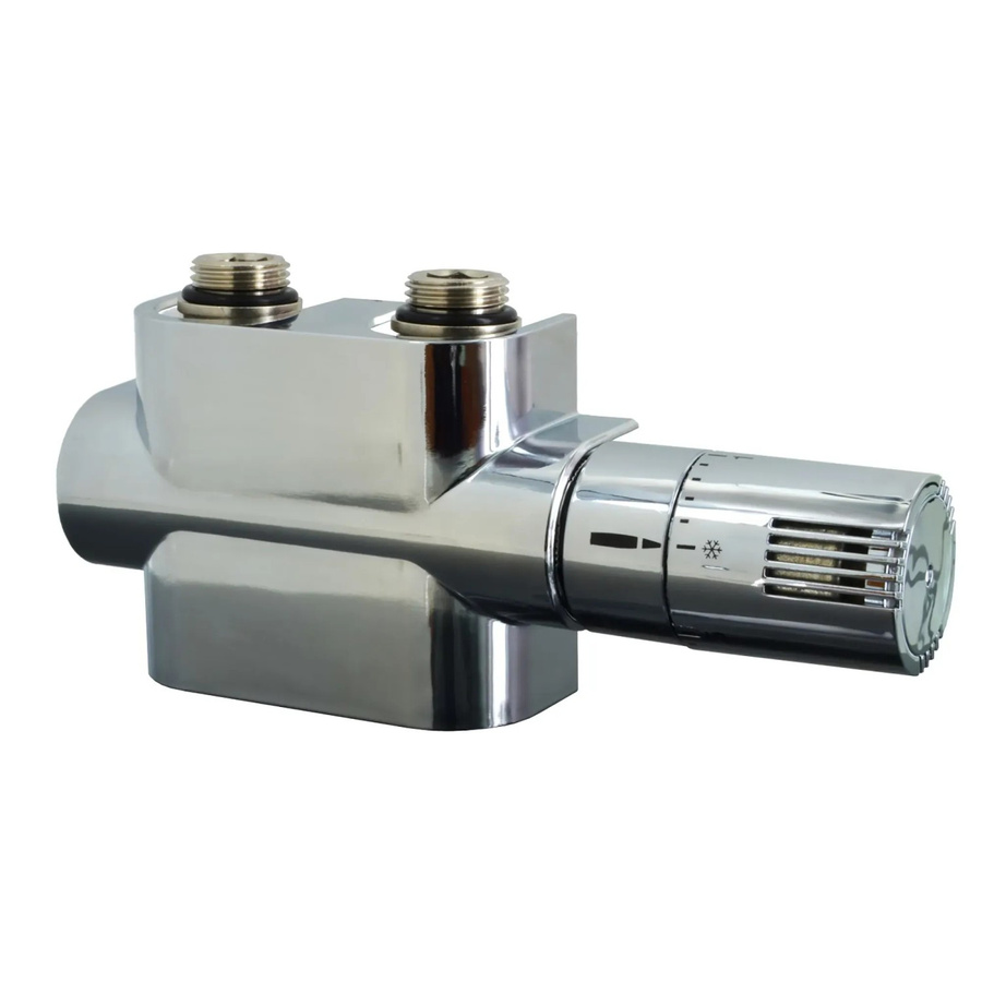 Ximax Mittenanschlussgarnitur Multiblock-Set Universal in Chrom, B/T/H: 5 x 19 x 5 cm - Bild 2
