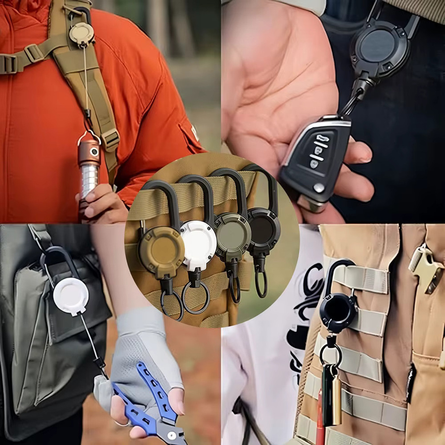 Mazziotta Schlüsselanhänger Edelstahl, Karabiner, Lanyard - Bild 4