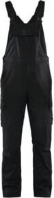 BLAKLÄDER Latzhose Industrie Stretch in Schwarz/Dunkelgrau mit Reflexstreifen, Konfektionsgröße DE: 60 - Bild 1