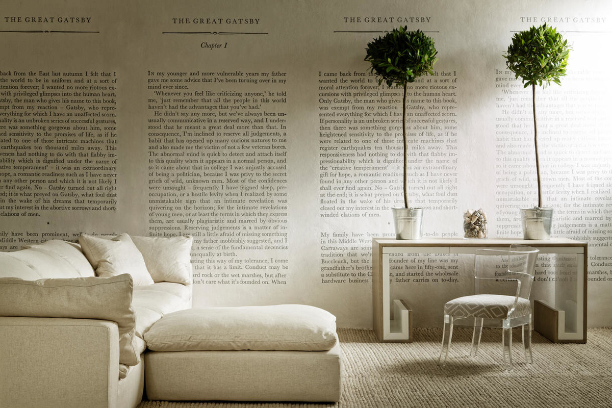 Andrew Martin Panorama Tapete Great Gatsby in Creme - Bild 2