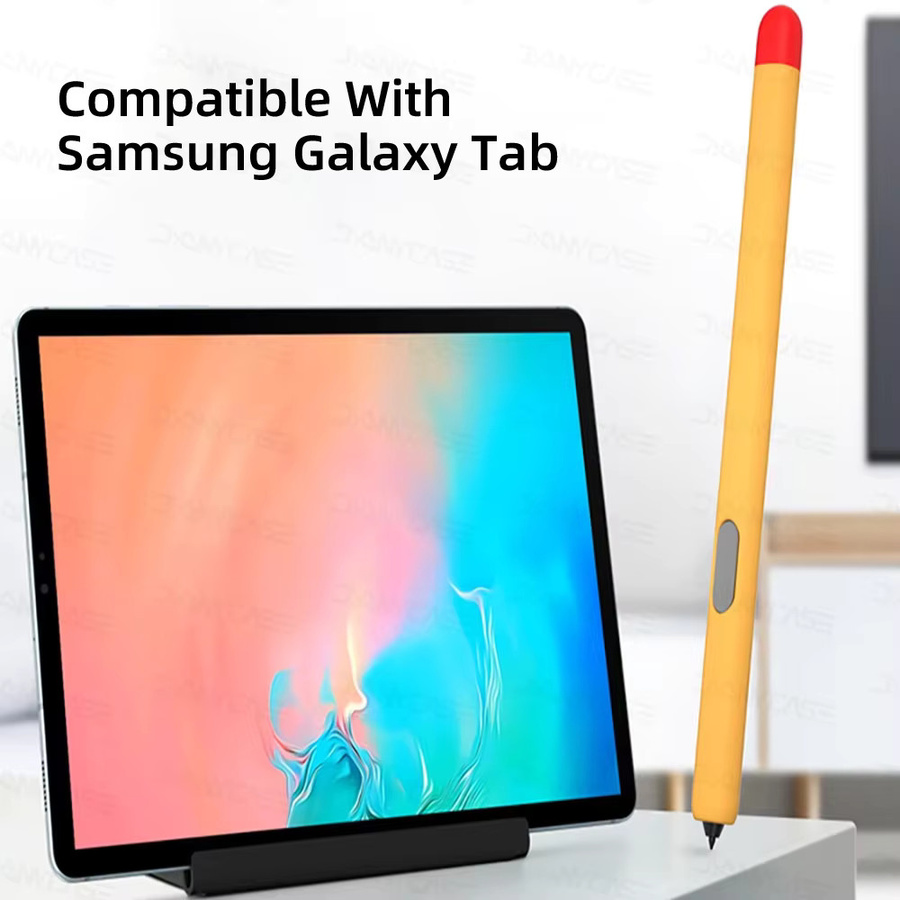 Rutschfeste Silikon Schutzhülle für Samsung Galaxy Tab S7 S8 S9 Plus Ultra S6 Stylus Touch Pen - Bild 2