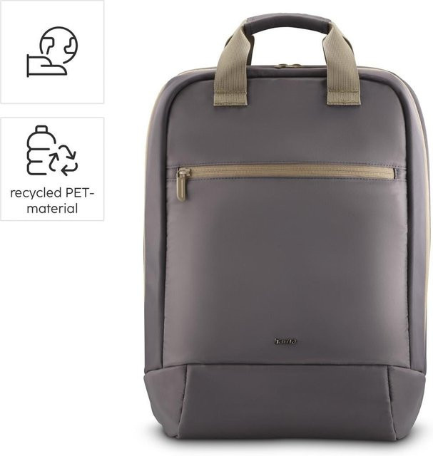 Hama Laptop-Rucksack Ultra Lightweight für bis zu 16,2 Zoll in Anthrazit, Beige und Grau - Bild 1