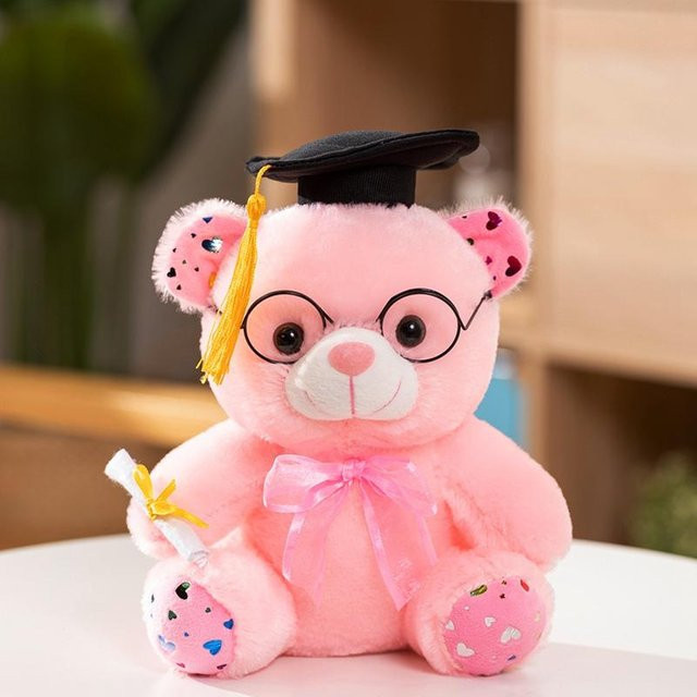 GDzaccly Abschluss Bär Plüschtier weiche Puppe 1-teiliges Set - Bild 1
