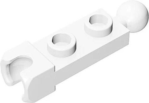 Activating Toys MOC Teile 14419 Platte Speziell 1 x 2 mit Endkappe und Anhängerkupplung, 20-teiliges Set, ab 14 Jahren - Bild 1
