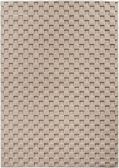 Ayyildiz Kurzflorteppich Helix Beige B/H/L: 140 x 0,7 x 200 cm - Bild 1