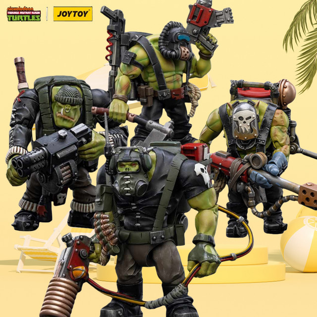 JOYTOY Warhammer 40k Ork Kommandos, Actionfigur, 12cm - Bild 1